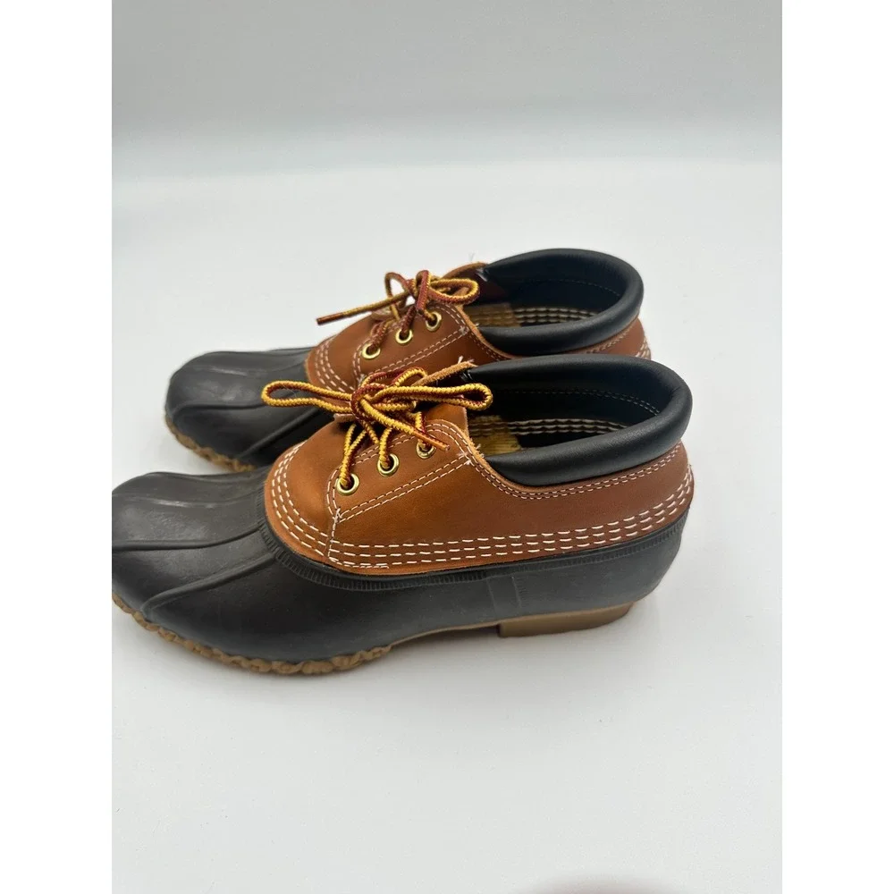 Bean Boots By L.L. Bean Maine Men's Hunting Shoes Black Brown Rain Duck‎ Boots